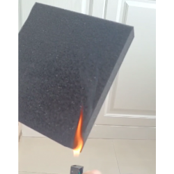 黑色高密度耐高溫緩沖海綿塊