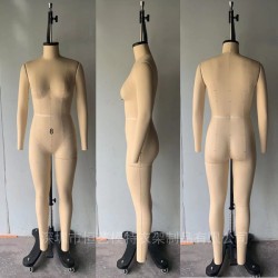 杭州歐美M碼女裝立裁人臺-浙江歐版婦裝S碼裁剪模特